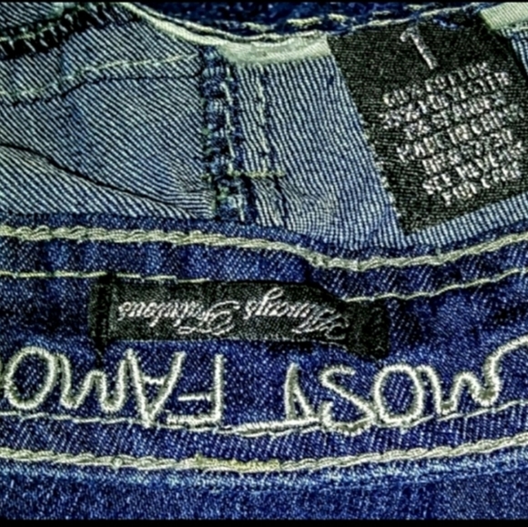 Almost Famous Jeans Size 1 Skinny Leg Jegging Nwot - Picture 9 of 11